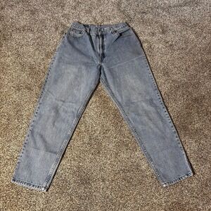 Vintage Levi's 550 Relaxed Fit Jeans Light Wash Denim Everyday Casual women's 12